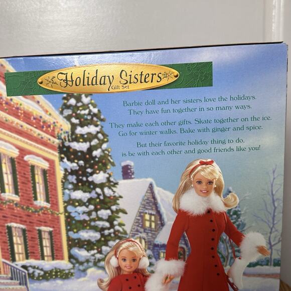 Vintage Barbie Holiday Sisters 1999 Gift Set Stacie, Barbie, Kelly-MPN 23617-NIB - Picture 13 of 14